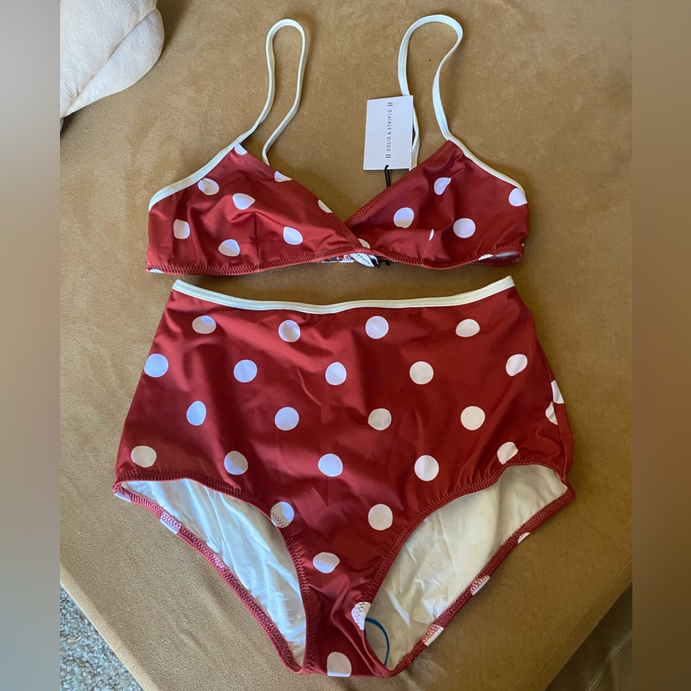 SOLID & STRIPED Brigitte Bikini M
